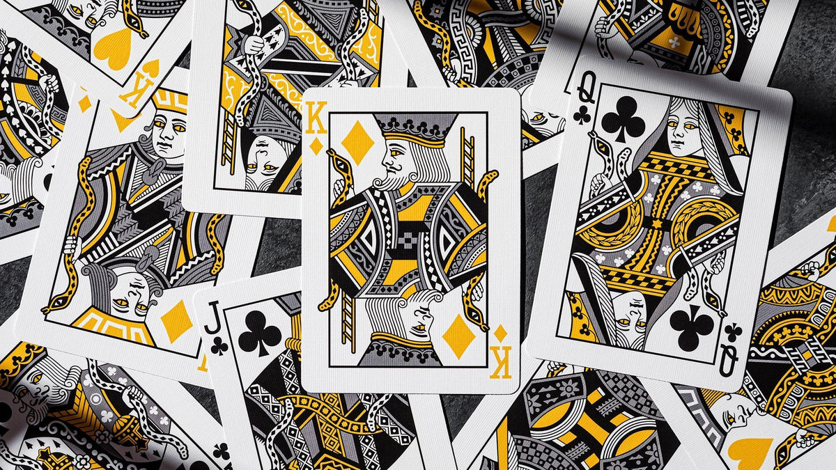 Snakes and Ladders Playing Cards Playing Cards by Mechanic Industries