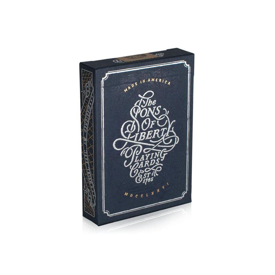 Sons of Liberty, Patriot Blue Playing Cards by Dan & Dave