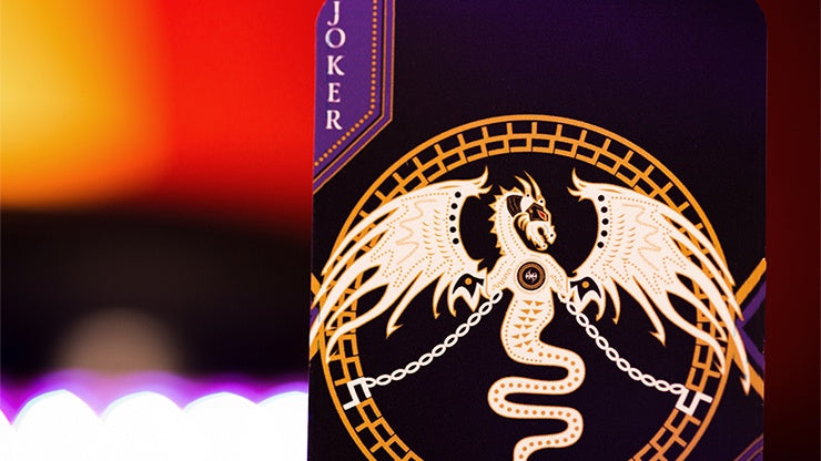 Standard Edition Dark Lordz Royale (Purple) by De'vo Playing Cards by De'vo
