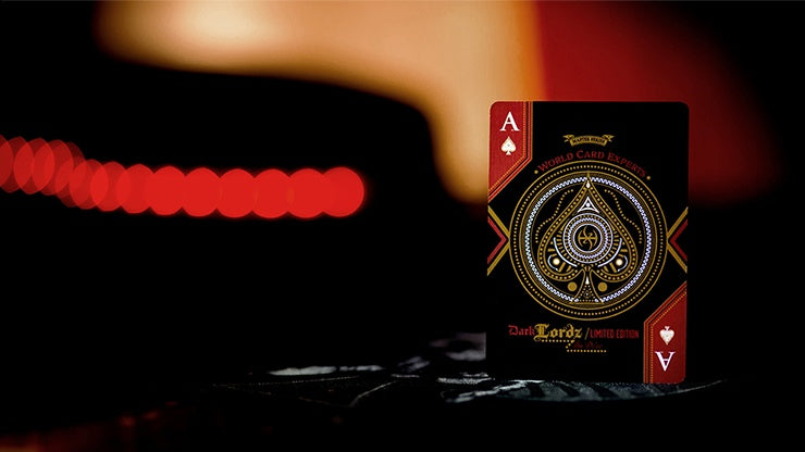 Standard Edition Dark Lordz (Black) by De'vo Playing Cards by De'vo