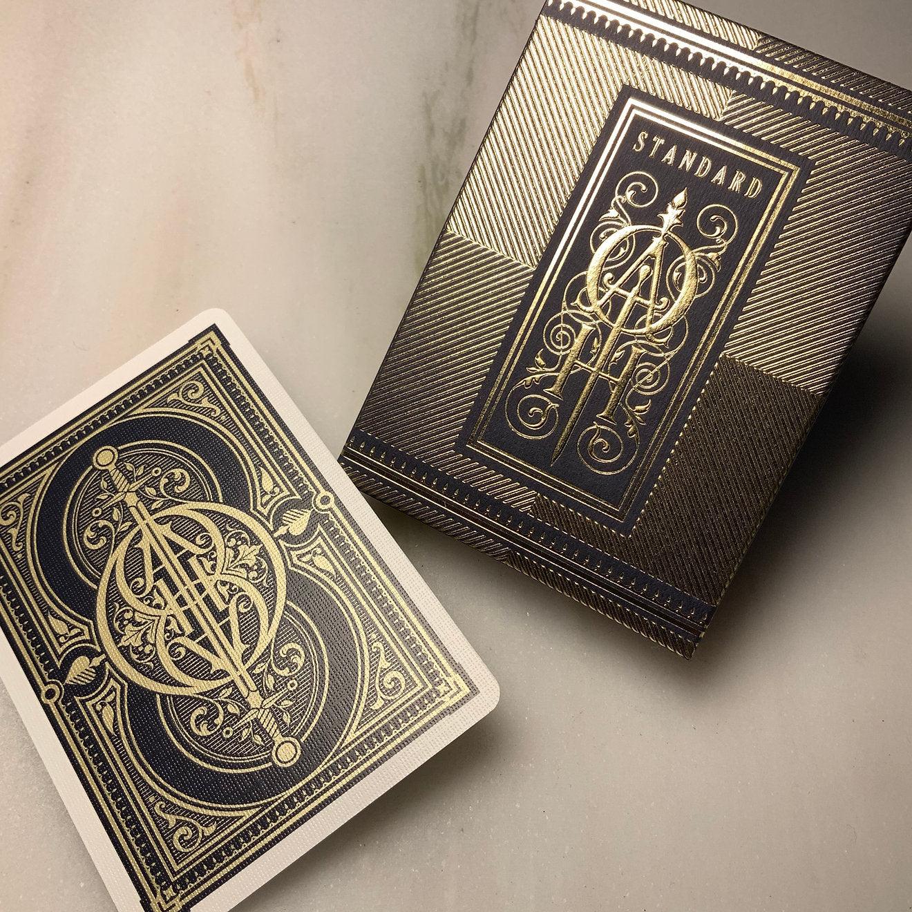Standard Players Navy Blue - Oath Playing Cards by Lotrek