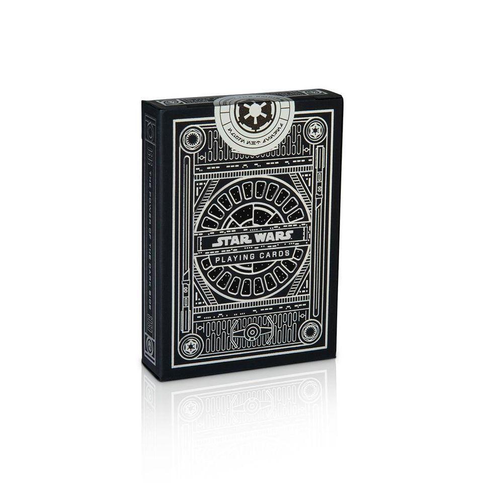 Star Wars Silver Special Edition (The Dark Side) Playing Cards by Theory11