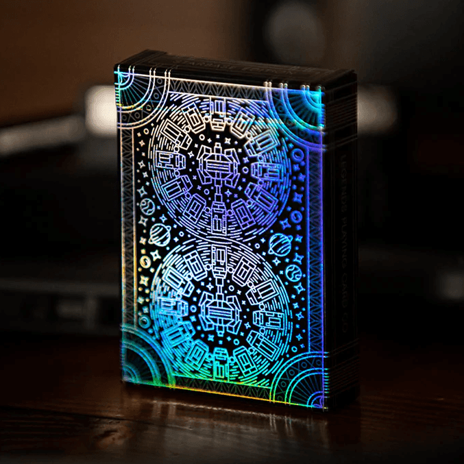Stratosphere Playing Cards - Ultra Black Playing Cards by Legends Playing Card Co.