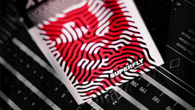 Superfly Spitfire Playing Cards - Red Playing Cards by Gemini