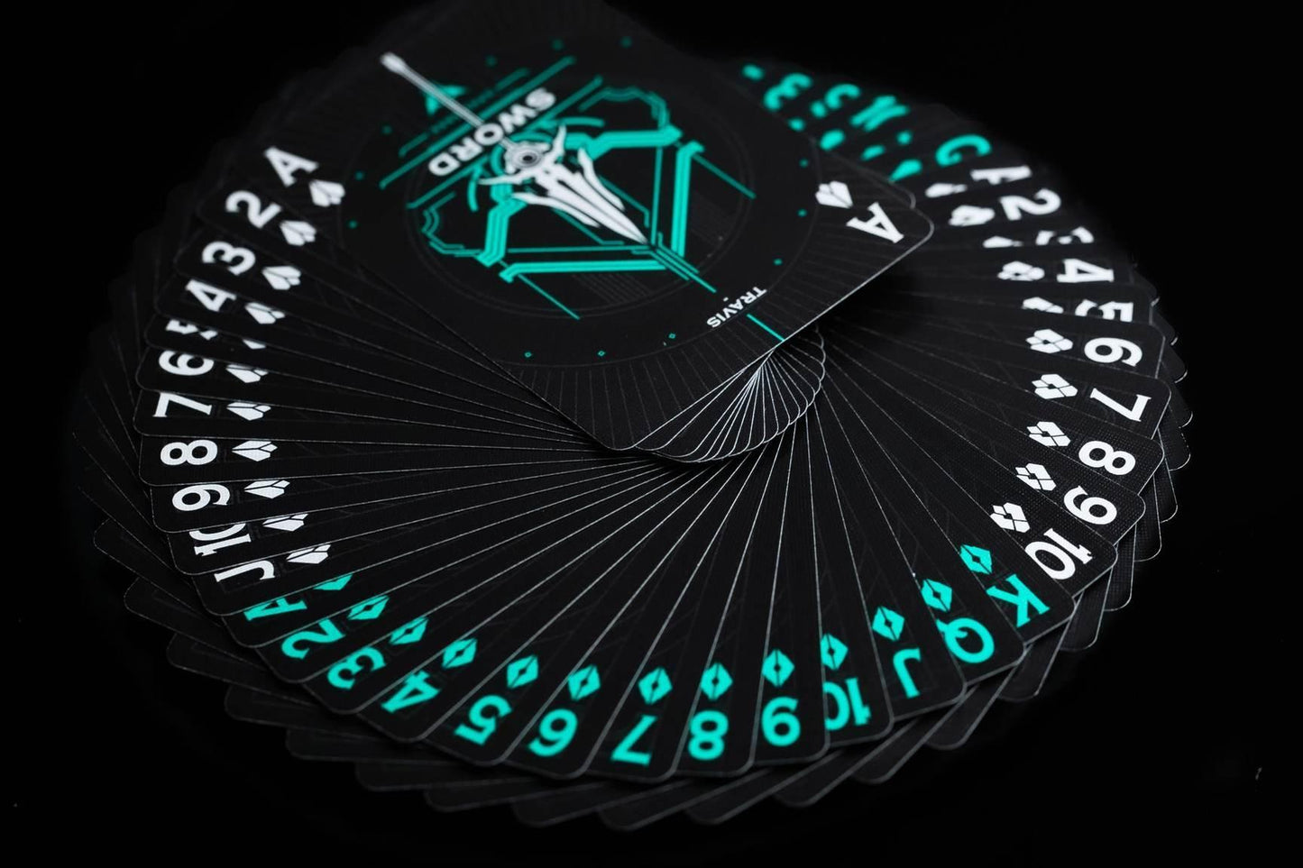 Classic Sword Playing Cards by The Card Mafia Playing Cards by RarePlayingCards.com