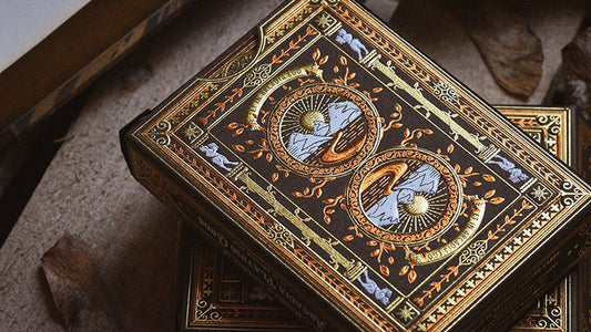 The Arcadia Signature Edition Playing Cards - Brown Playing Cards by RarePlayingCards.com