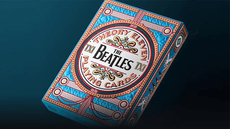 The Beatles Playing Cards - Blue Playing Cards by Theory11