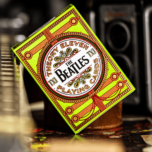 The Beatles Playing Cards - Green Playing Cards by Theory11