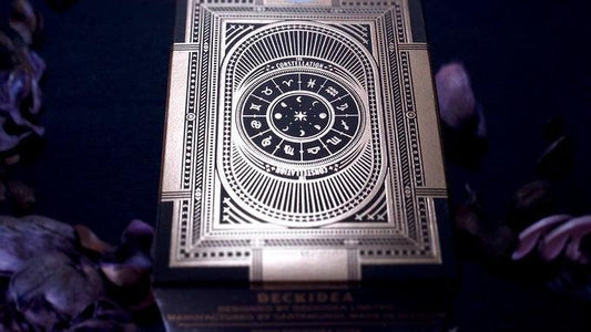 The Constellation Playing Cards - Champagne Gold Playing Cards by DECKIDEA