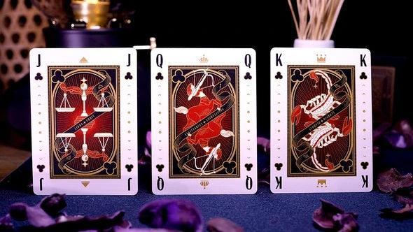 The Constellation Playing Cards - Champagne Gold Playing Cards by DECKIDEA