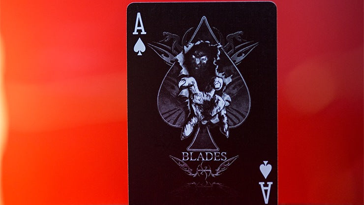 The Master Series - Blades Blood Moon Playing Cards by De'vo