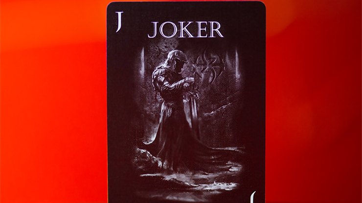 The Master Series - Blades Blood Moon Playing Cards by De'vo