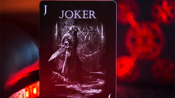 The Master Series - Blades Blood Moon Playing Cards by De'vo