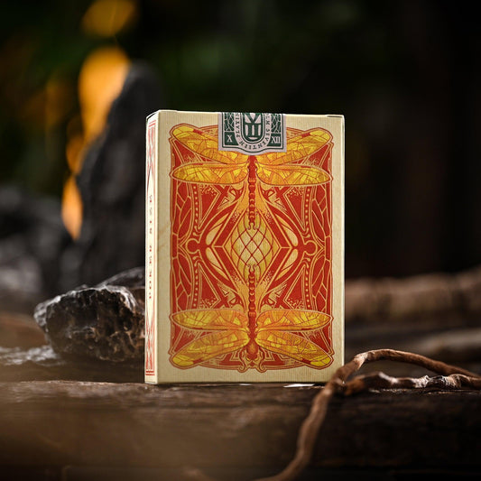 Notorious Gambling Frog Playing Cards - Orange Playing Cards by Stockholm 17