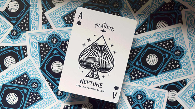 The Planets: Neptune Playing Cards by Vanda