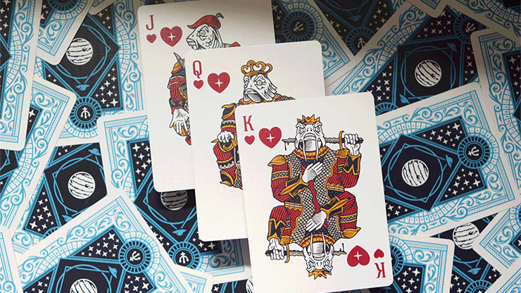 The Planets: Neptune Playing Cards by Vanda