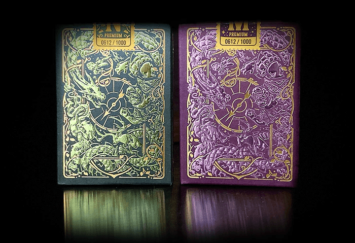 Tournament of the Mythic Kingdoms Playing Cards - Premium Set Playing Cards by Board Gaming