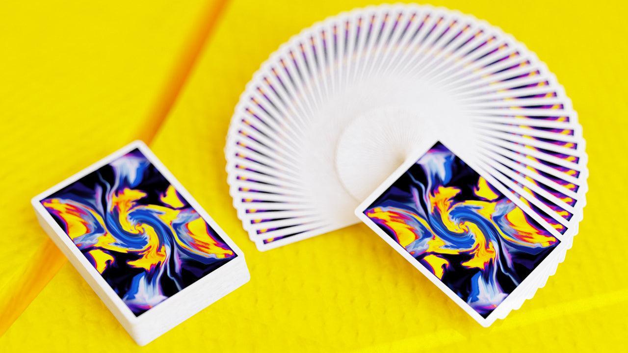 Ultra Diablo Blue Playing Cards Playing Cards by Gemini