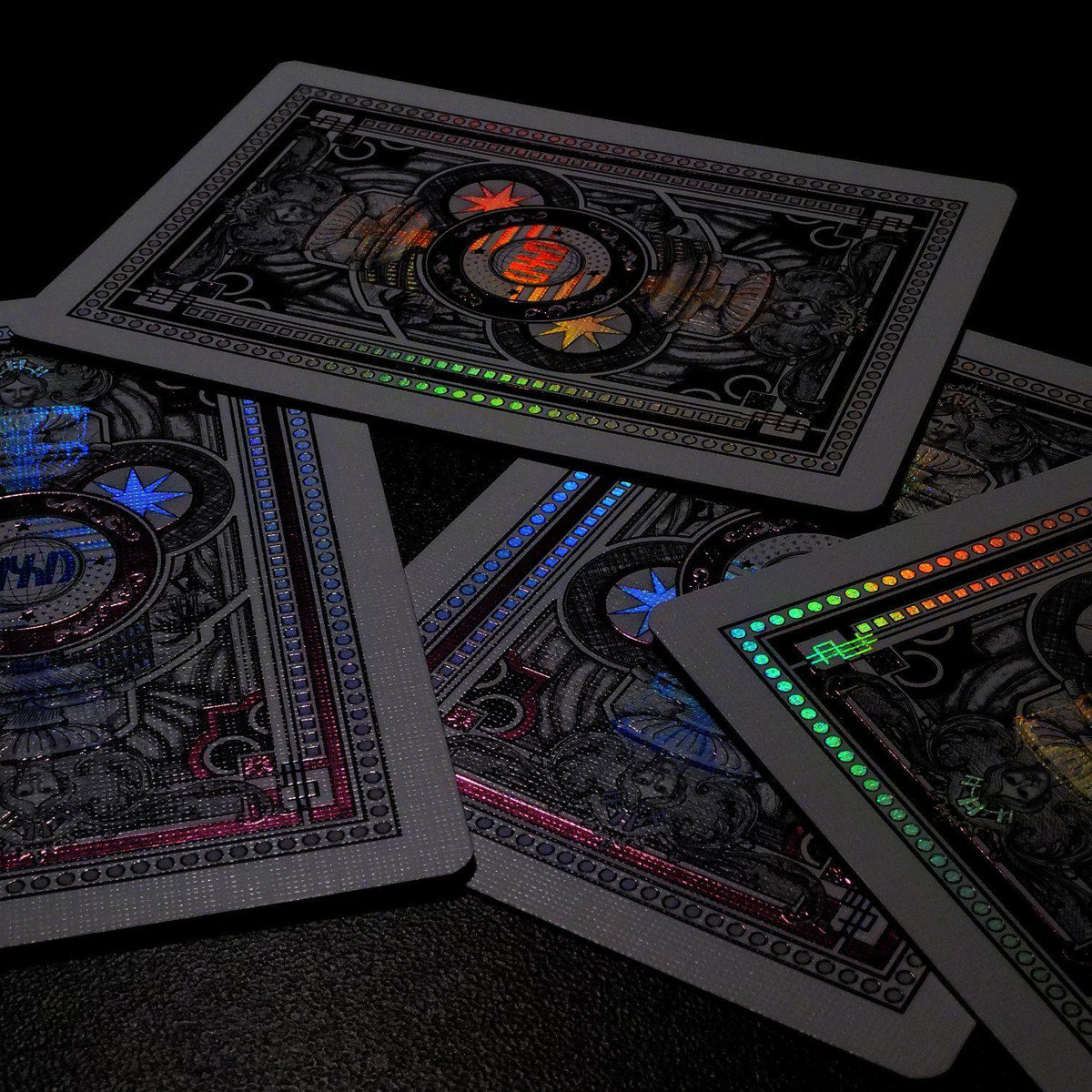 Ultraviolet - Vegas Diffractor Playing Cards by VXD Gaming
