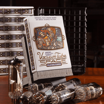 Vacuum Tube Space Playing Cards Playing Cards by Rare Playing Cards