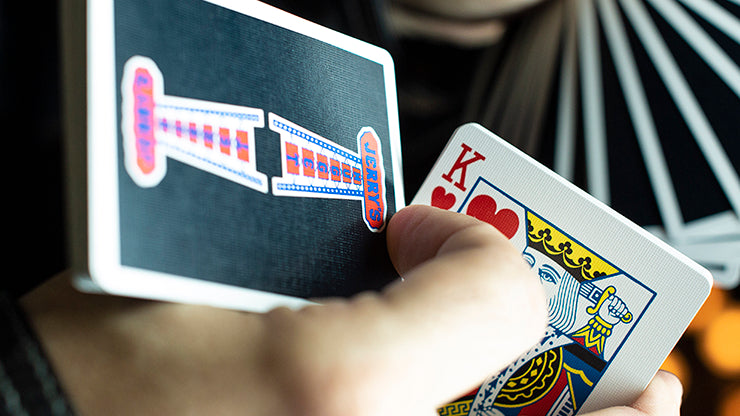 Vintage Feel Jerry's Nuggets (Black) Playing Cards Playing Cards by Expert Playing Card Co.