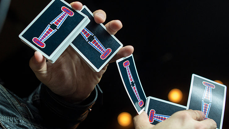 Vintage Feel Jerry's Nuggets (Black) Playing Cards Playing Cards by Expert Playing Card Co.