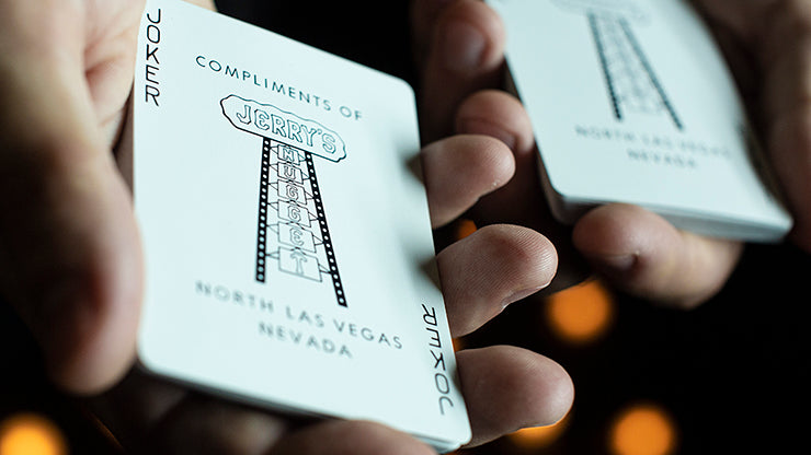 Vintage Feel Jerry's Nuggets (Black) Playing Cards Playing Cards by Expert Playing Card Co.