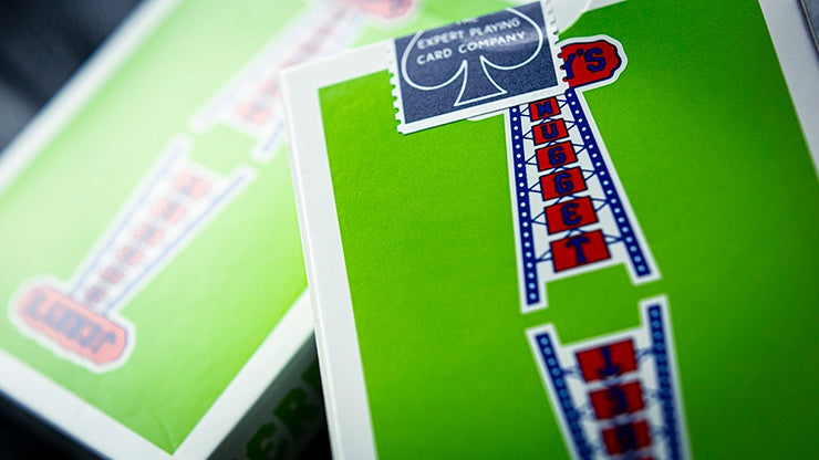 Jerry's Nuggets Playing Cards - Green Vintage Feel Playing Cards by Jerry's Nuggets Playing Cards