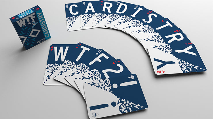 WTF Cardistry 2 Spelling Playing Cards by De'vo
