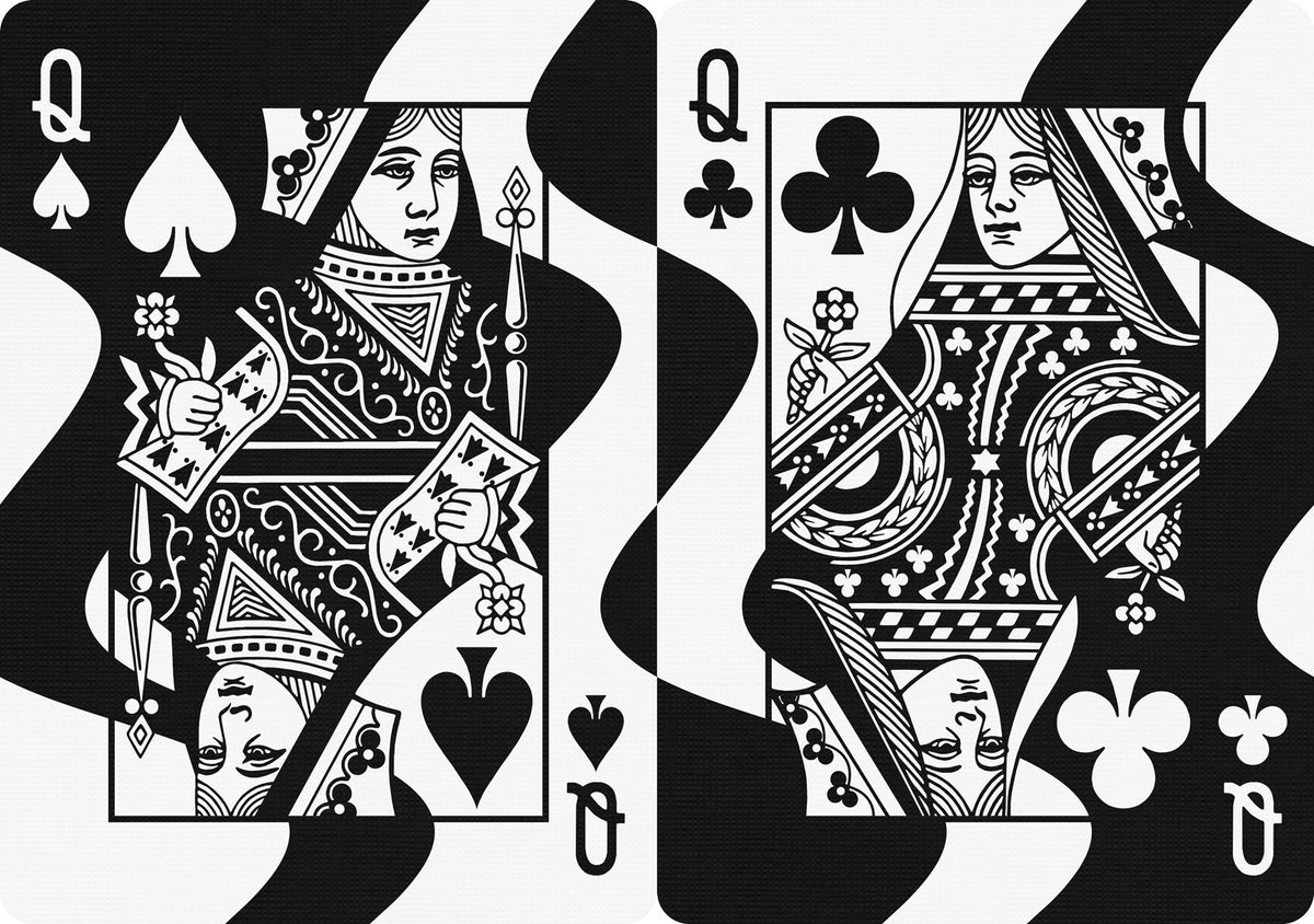 Wavy Playing Cards Playing Cards by US Playing Card Co.