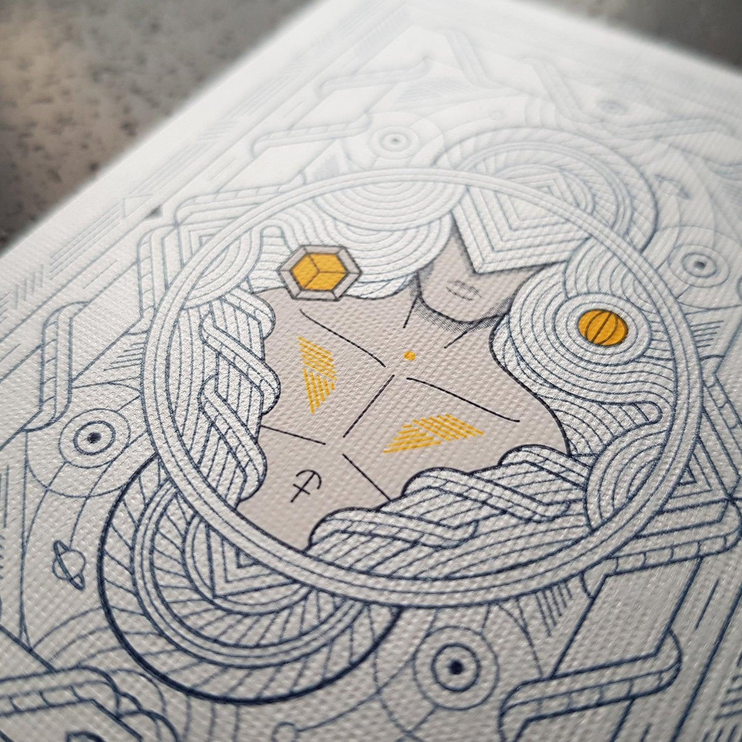 White Monolith Playing Cards by Thirdway Industries Playing Cards by Thirdway Industries