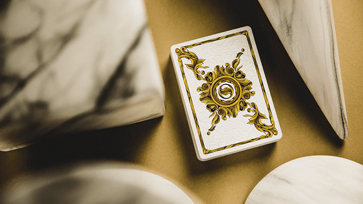 Rebirth Playing Cards - White Playing Cards by Ark Playing Cards