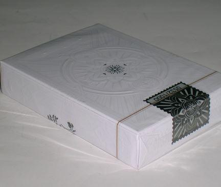 Agenda Playing Cards White Edition Playing Cards by Expert Playing Card Co.