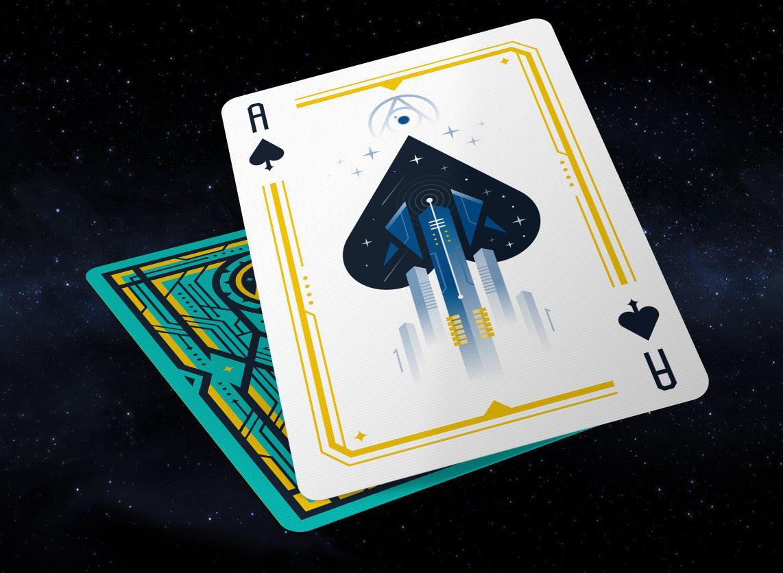Galaxia Altezza Playing Cards Playing Cards by Thirdway Industries