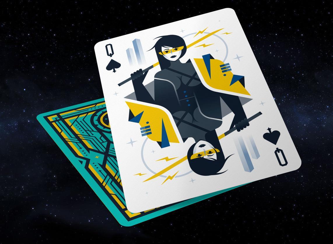 Galaxia Altezza Playing Cards Playing Cards by Thirdway Industries