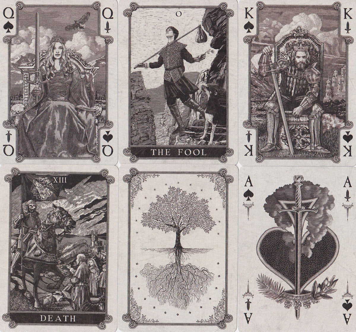 Arcana Playing Cards by Dead On Paper