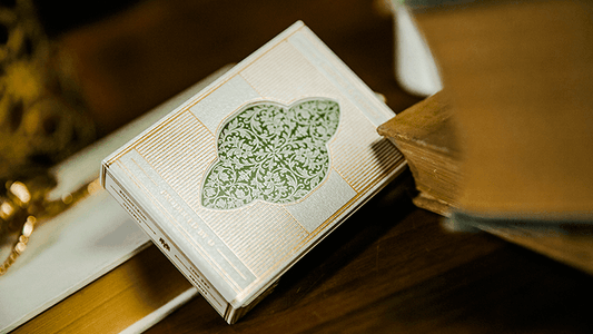 Kingdom Playing Cards - Green Playing Cards by Ark Playing Cards