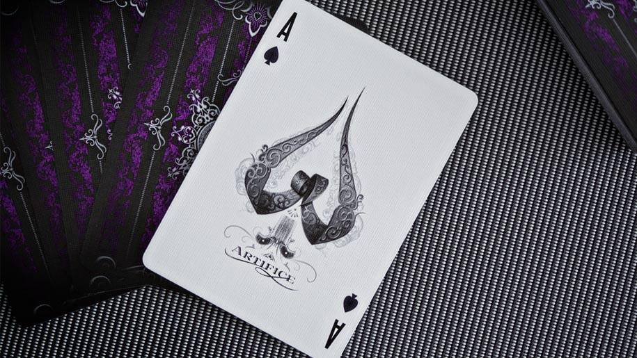 Artifice Purple Playing Cards by Ellusionist