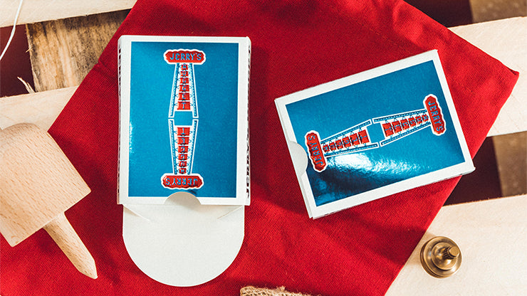 Vintage Feel Jerry's Nuggets Blue Foil Playing Cards Playing Cards by Expert Playing Card Co.