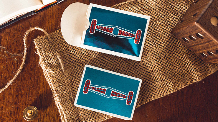 Vintage Feel Jerry's Nuggets Blue Foil Playing Cards Playing Cards by Expert Playing Card Co.