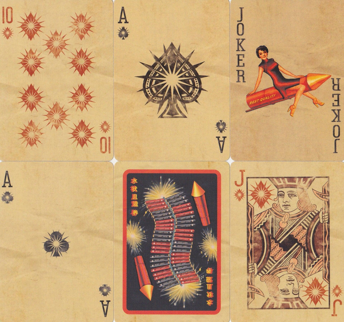 Bicycle® Firecracker Playing Cards by US Playing Card Co.