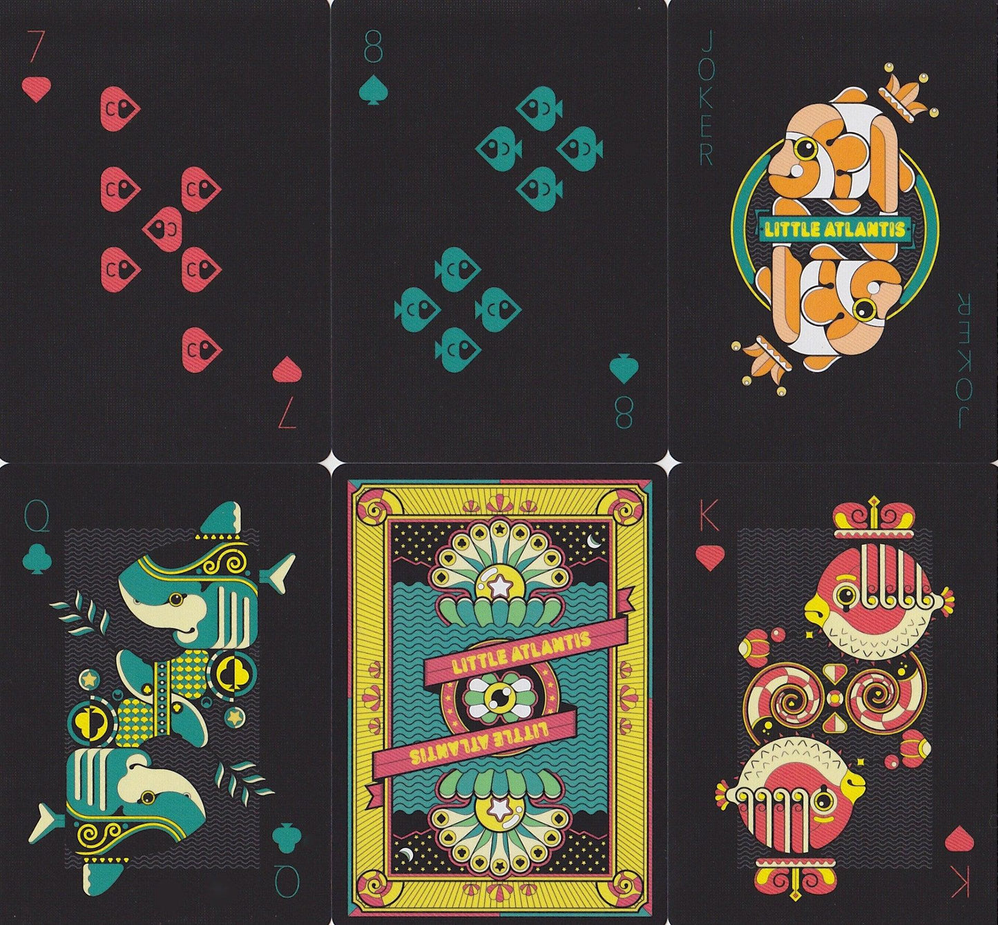 Bicycle® Little Atlantis Playing Cards by US Playing Card Co.