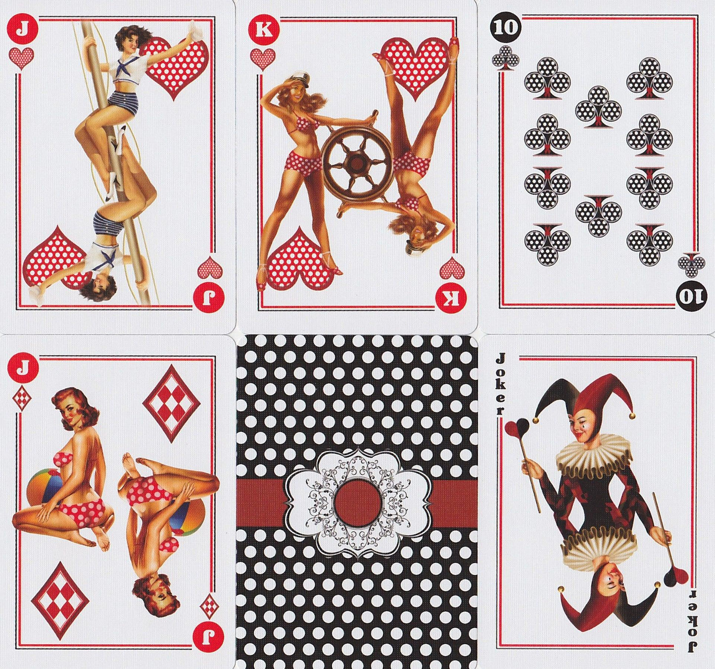 Bicycle® Pin-Up Playing Cards by US Playing Card Co.