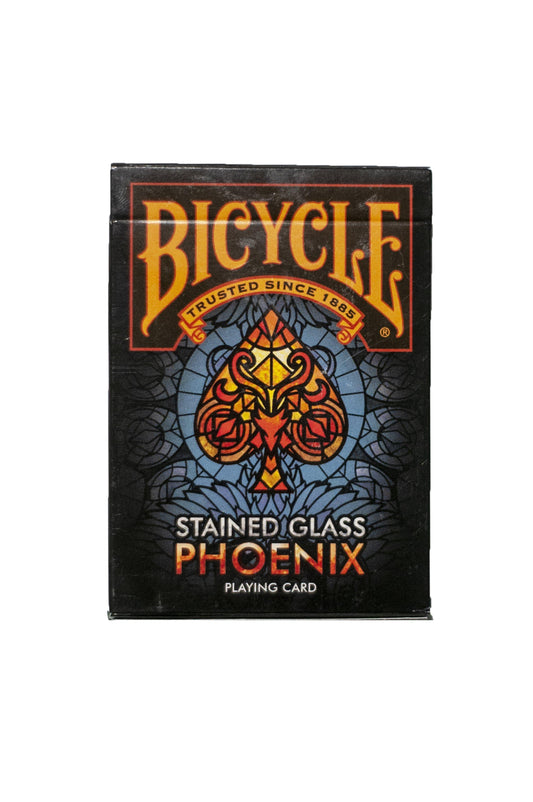 Bicycle Stained Glass Phoenix Playing Cards by US Playing Card Co.