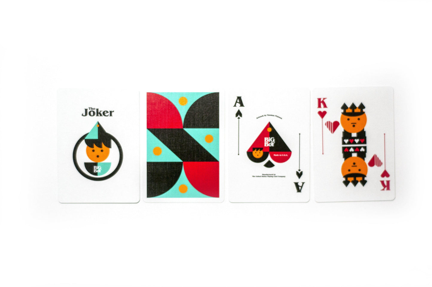 Big Boy No.2 Playing Cards by Gemini
