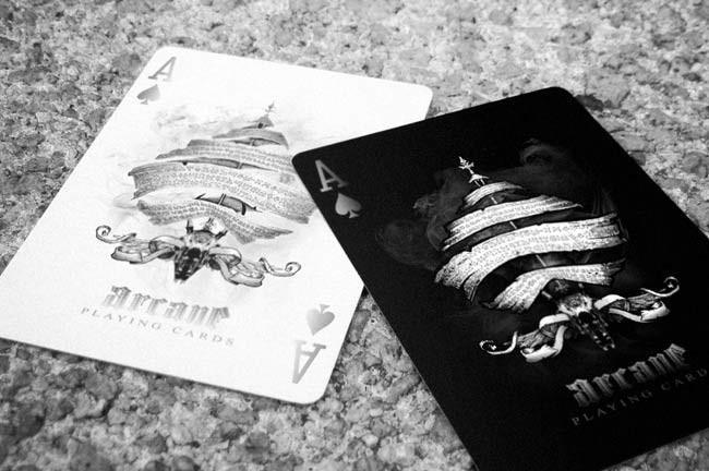 Black Arcane Playing Cards* Playing Cards by Ellusionist