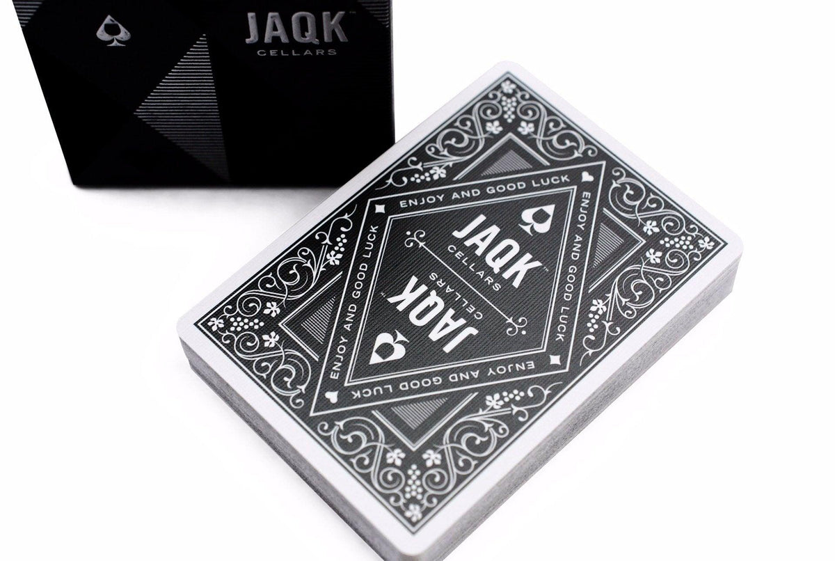 Black JAQK Playing Cards by Theory11