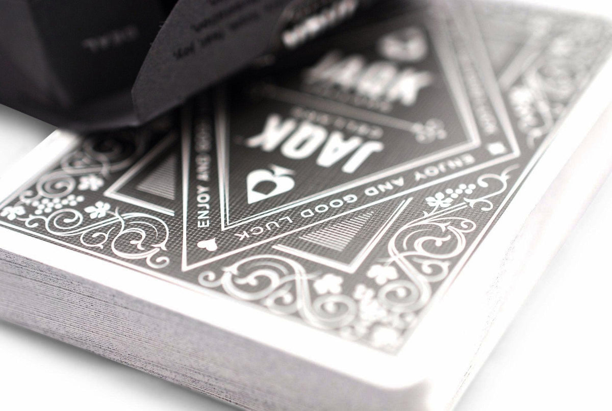 Black JAQK Playing Cards by Theory11