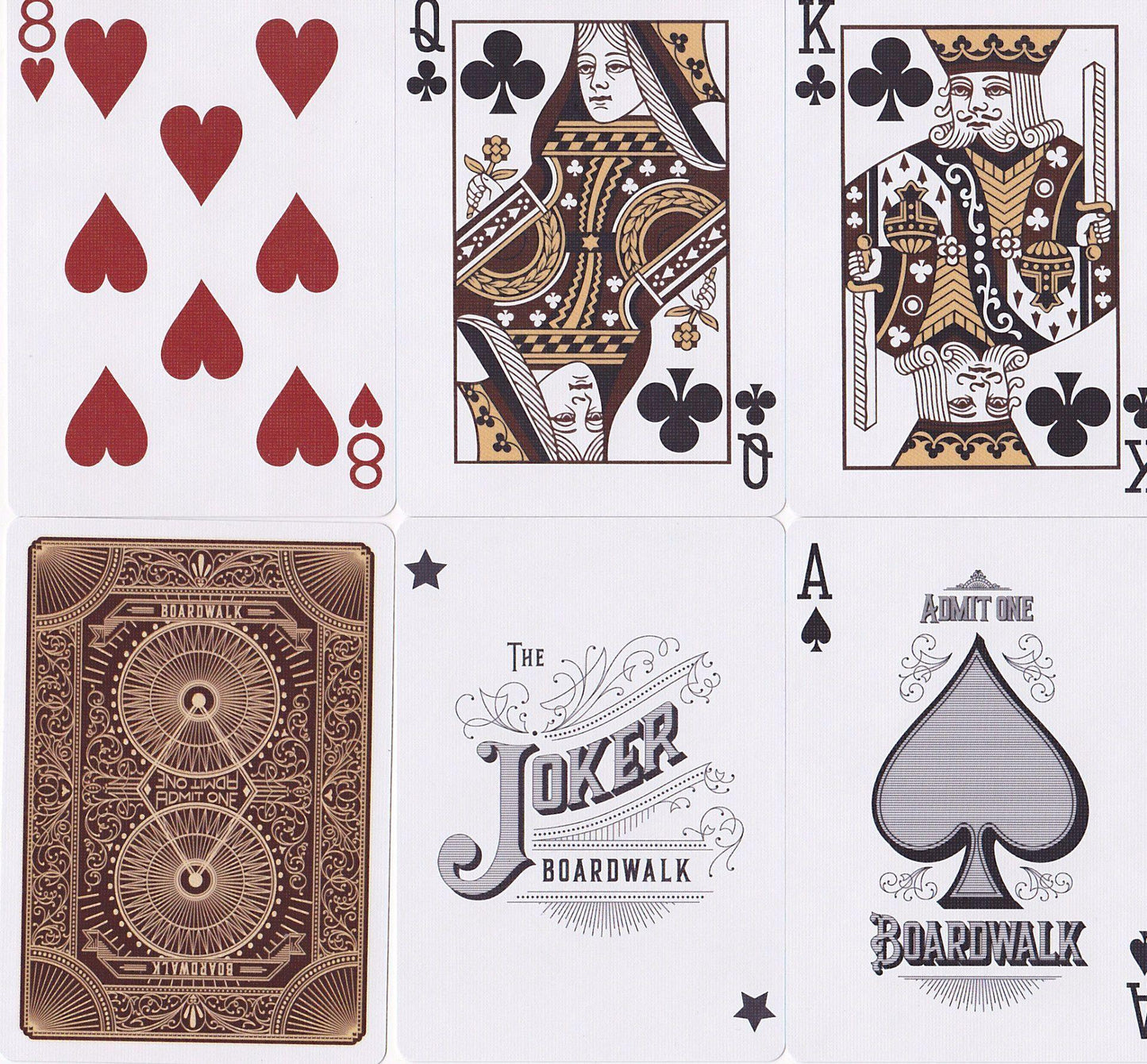 Boardwalk Papers Playing Cards* Playing Cards by The Blue Crown