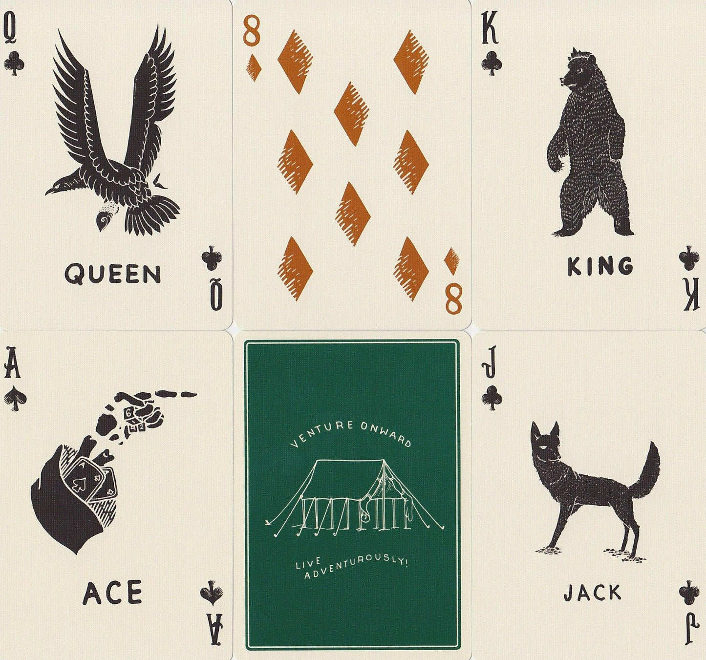 Camp Cards, Ranger Ed. Playing Cards by Art of Play